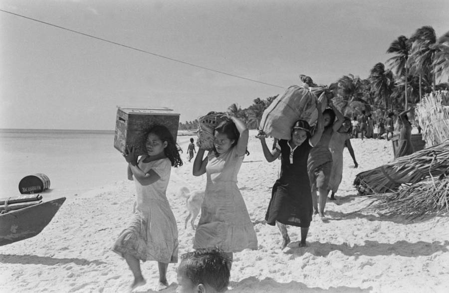 Bikini Atoll Islanders Evacuate Before Operation Crossroads