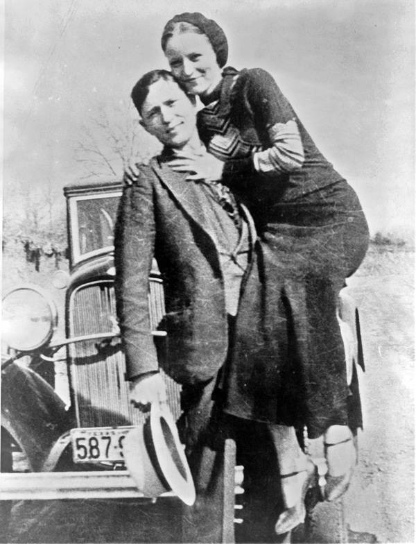 Bonnie And Clyde Famous Gangsters