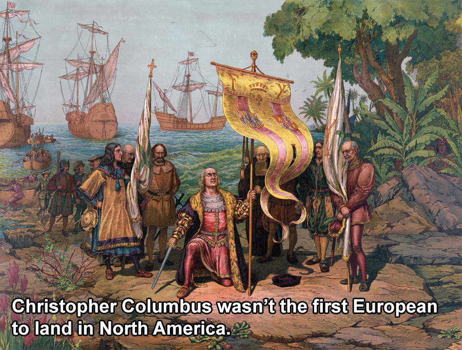 Columbus Lands In The New World