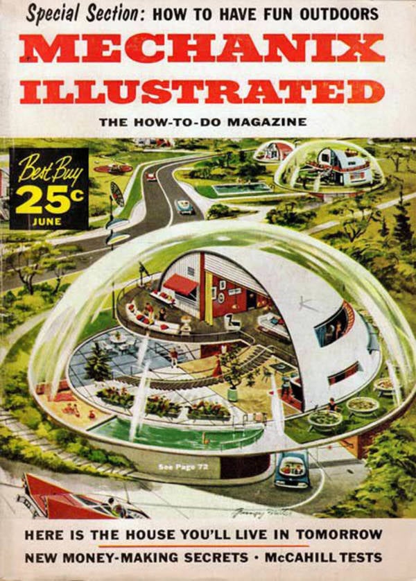 Retrofuturism Art Shows How People Of The Past Imagined The Future