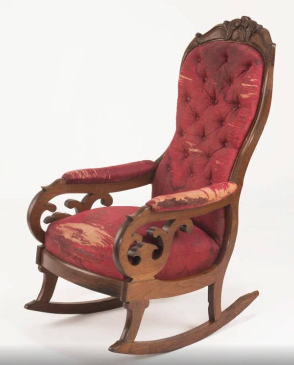 The Chair President Lincoln Was Shot In