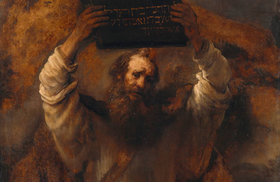 Painting Of Moses