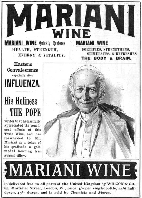 Pope Leo XIII And Vin Mariani