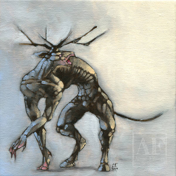 Wendigo Painting