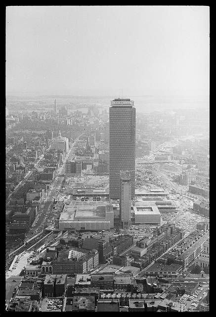 Aerial View Of Boston