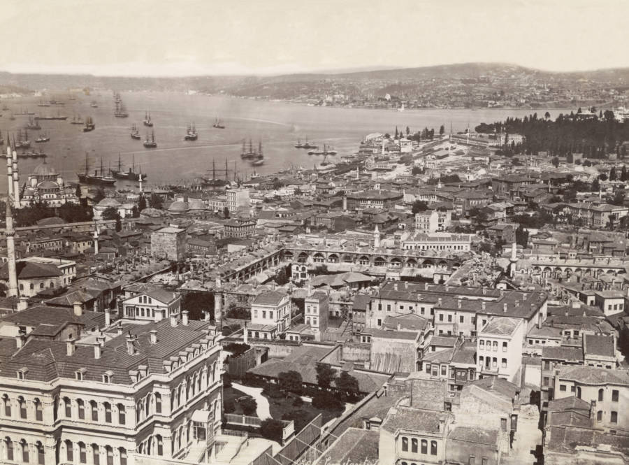 Aerial View Of Constantinople