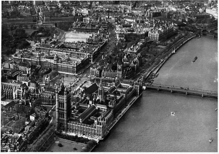 Aerial Photo Of Thames