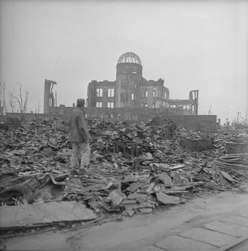 journals from world war 2 atomic bomb aftermath