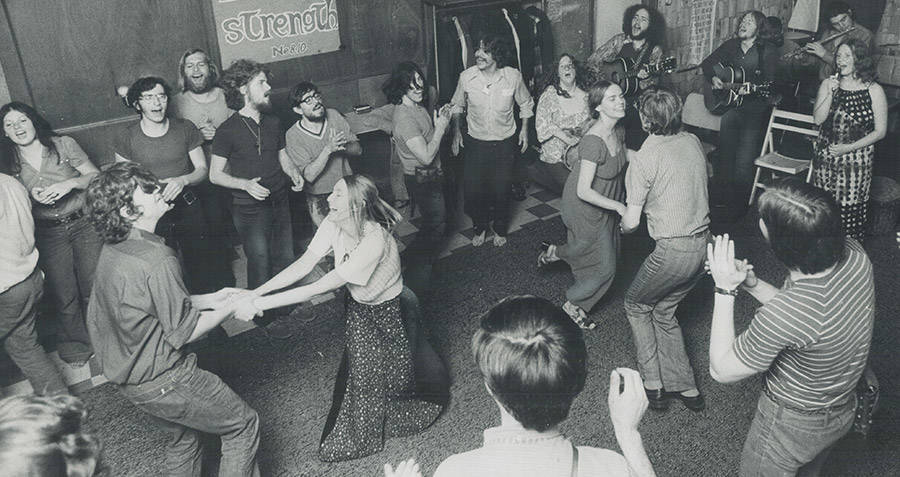 Children Of God Cult Members Dancing