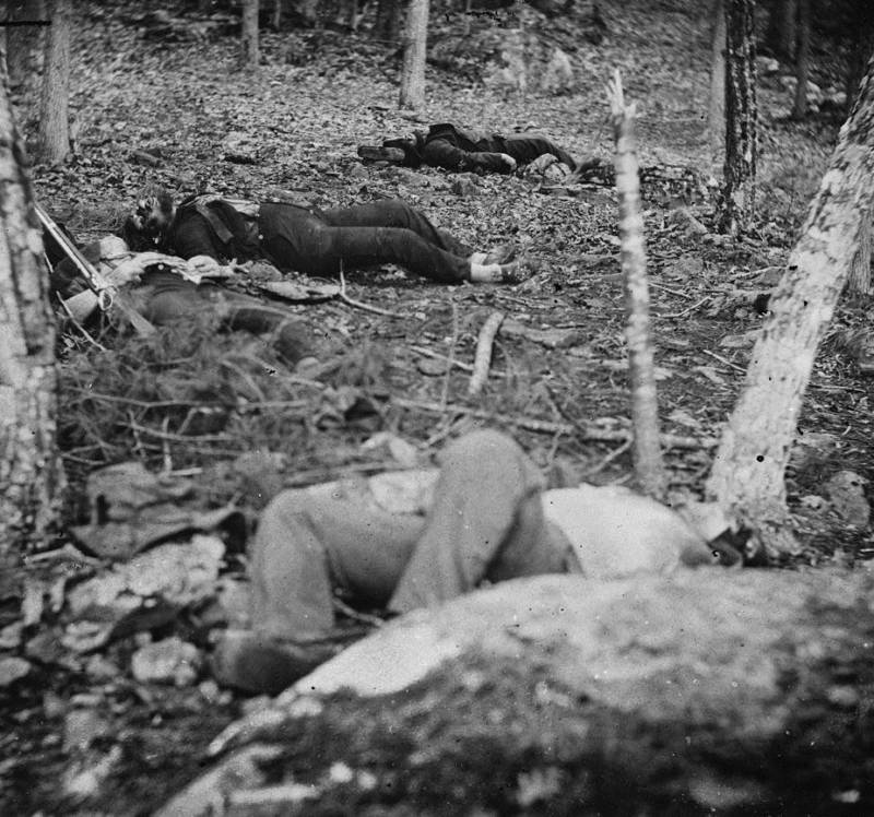 Battle Of Gettysburg Dead Soldiers