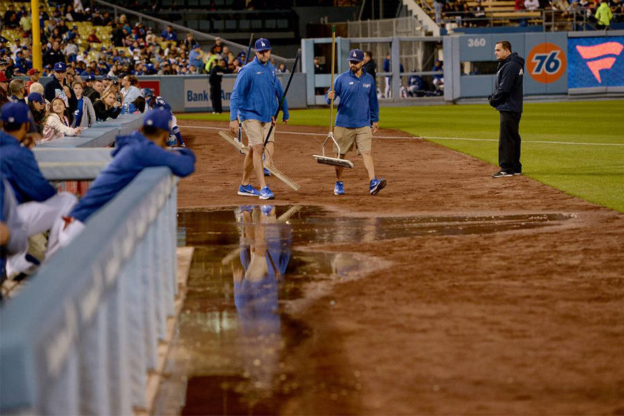 Dodgers Stadium Cleanup