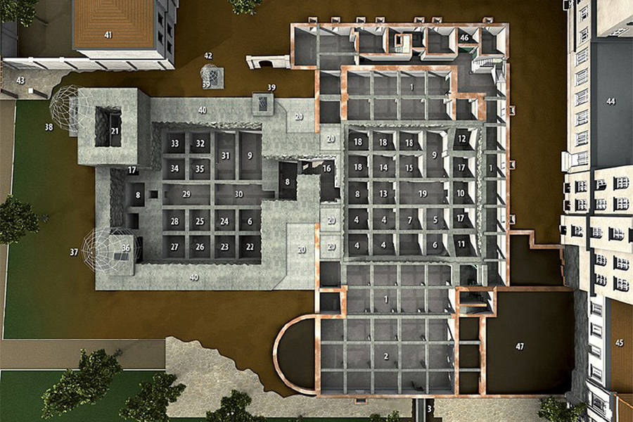 Hitler's Bunker Layout