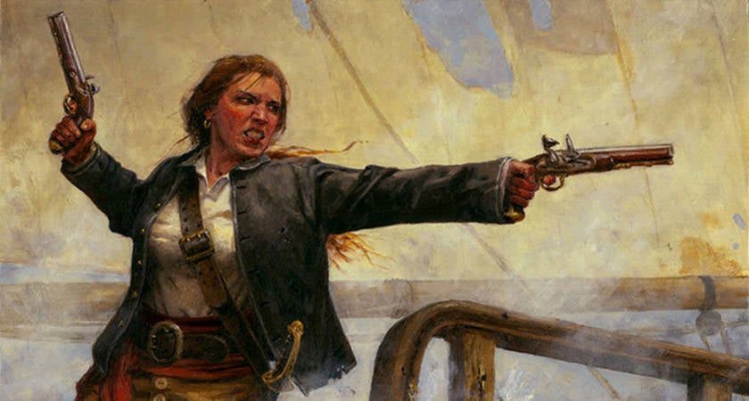 Woman Pirate Warrior Grace O'Malley