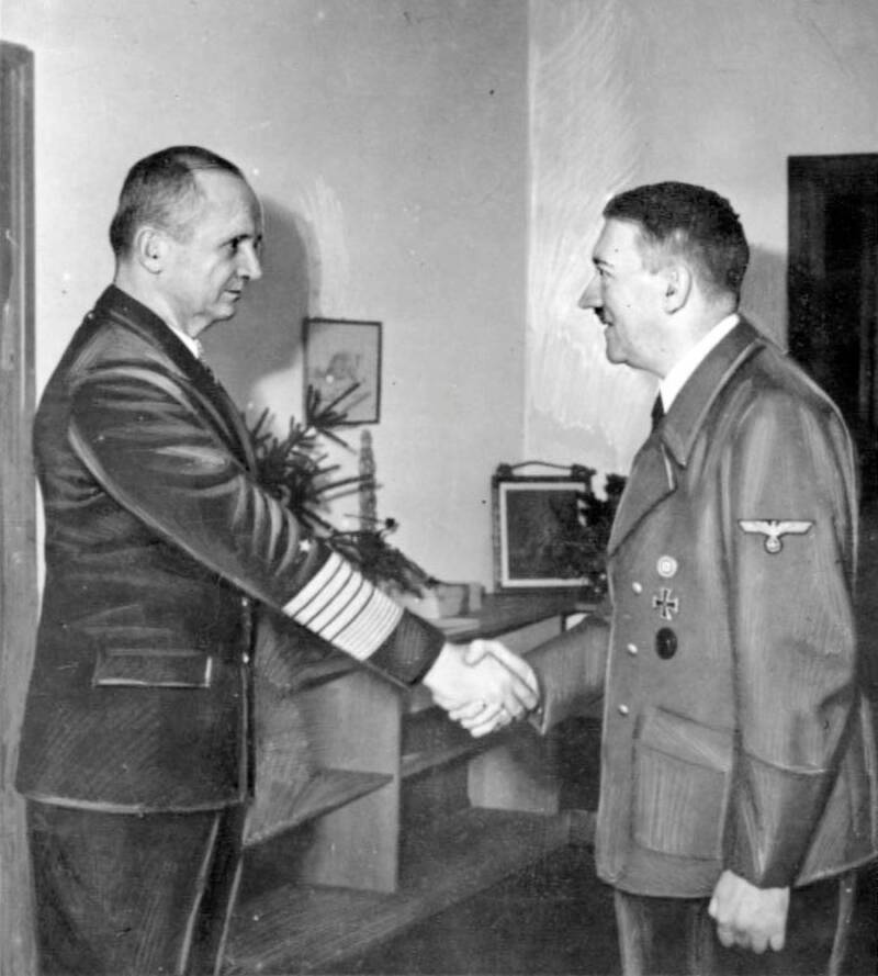 Hitler With Karl Donitz