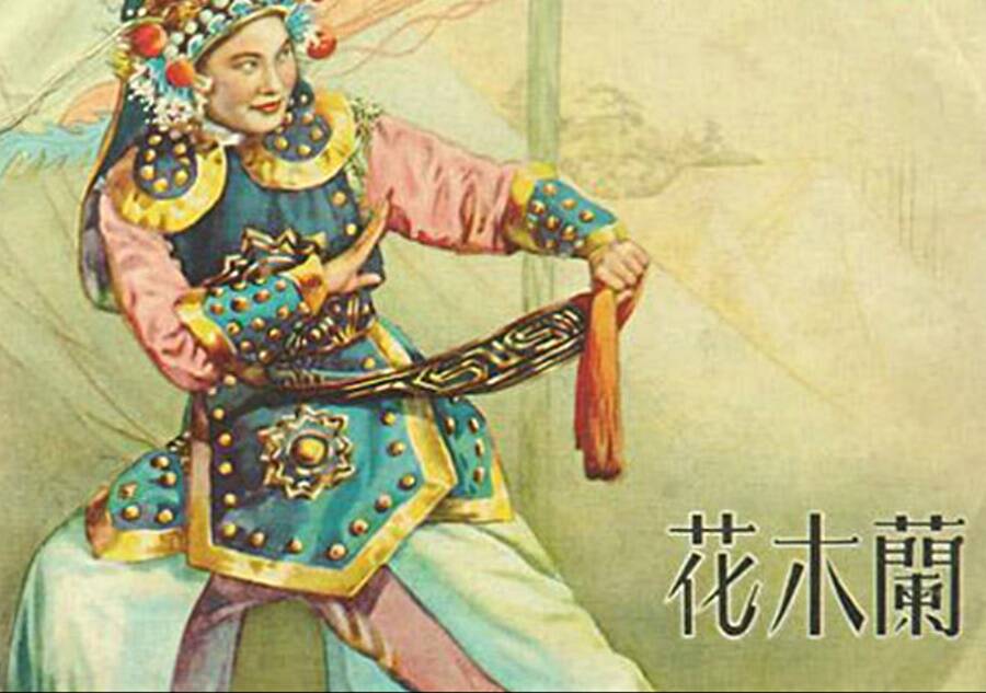 Hua Mulan In Warrior Armor