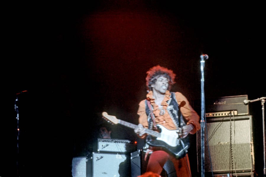 Jimi Hendrix At Monterey Pop Festival