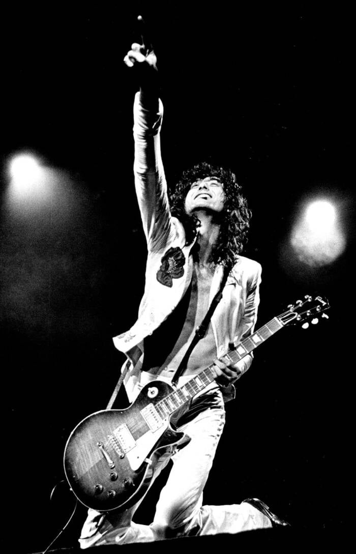 Jimmy Page In 1977