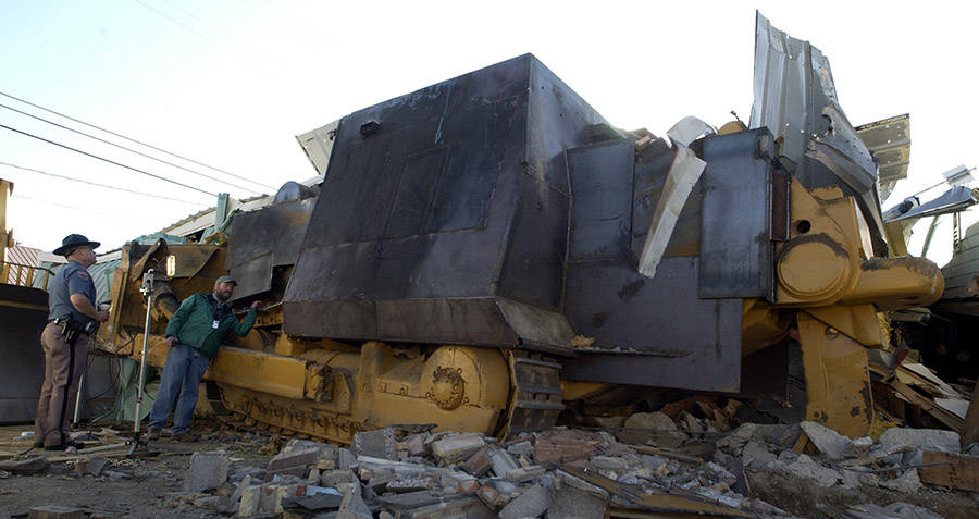 Killdozer Being Inspected