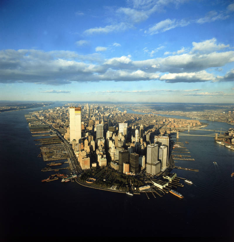 Historical Aerial Photos Manhattan