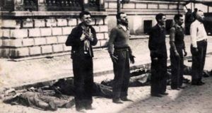 Men Before Firing Squad