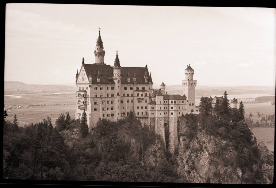 Behind The Breathtaking Neuschwanstein Castle Sleeping