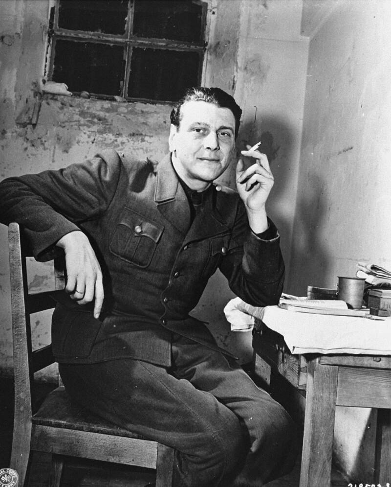 Otto Skorzeny At Nuremberg