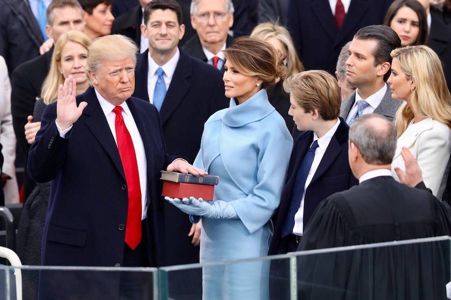 Trump Swearing In