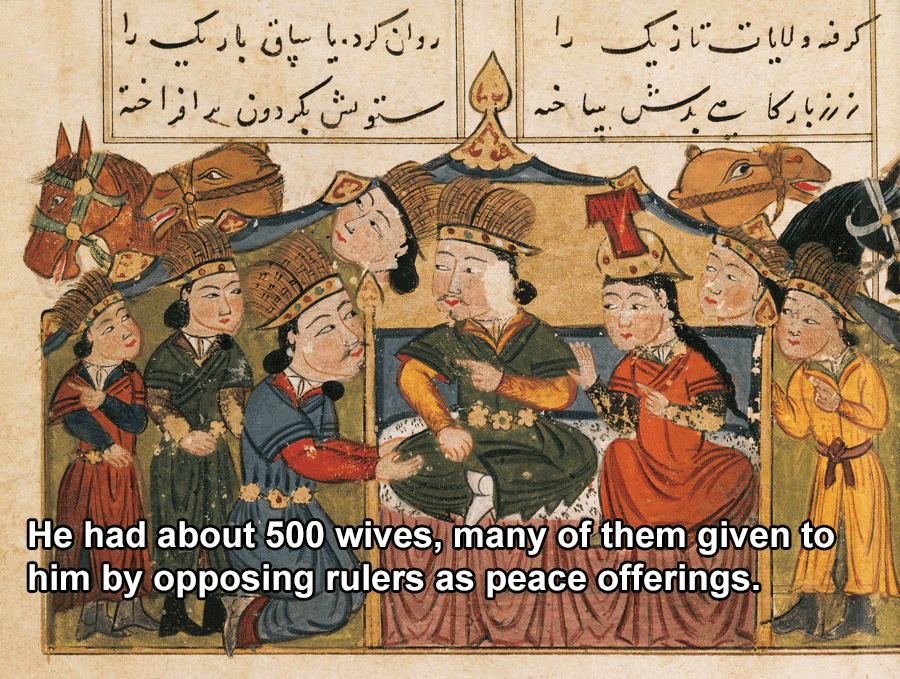 Genghis Khan Facts Wives