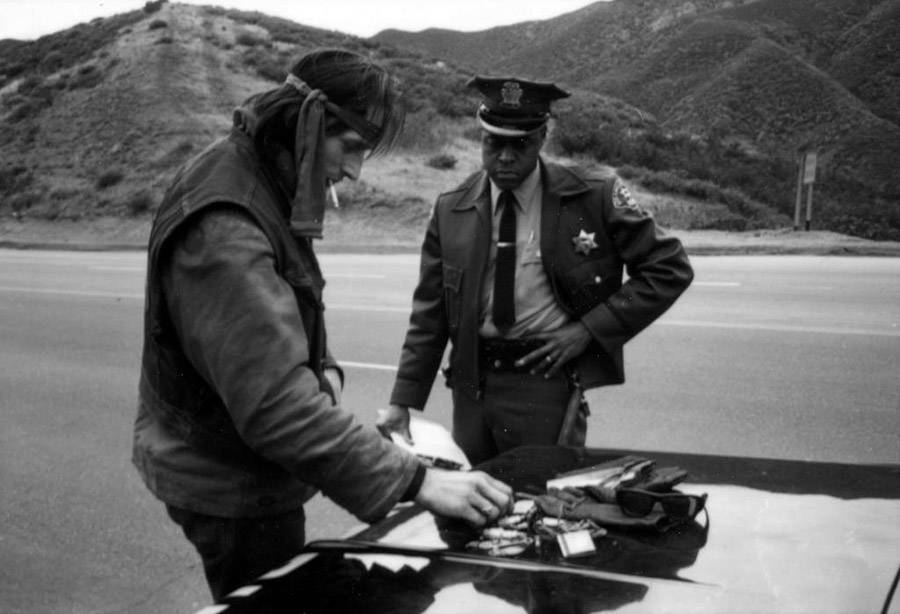 Cop With Hells Angels Biker