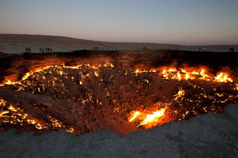 Inside The Gates Of Hell, Turkmenistan's Fiery Darvaza Gas Crater