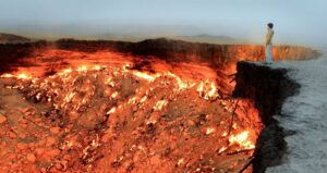Gates Of Hell In Turkmenistan