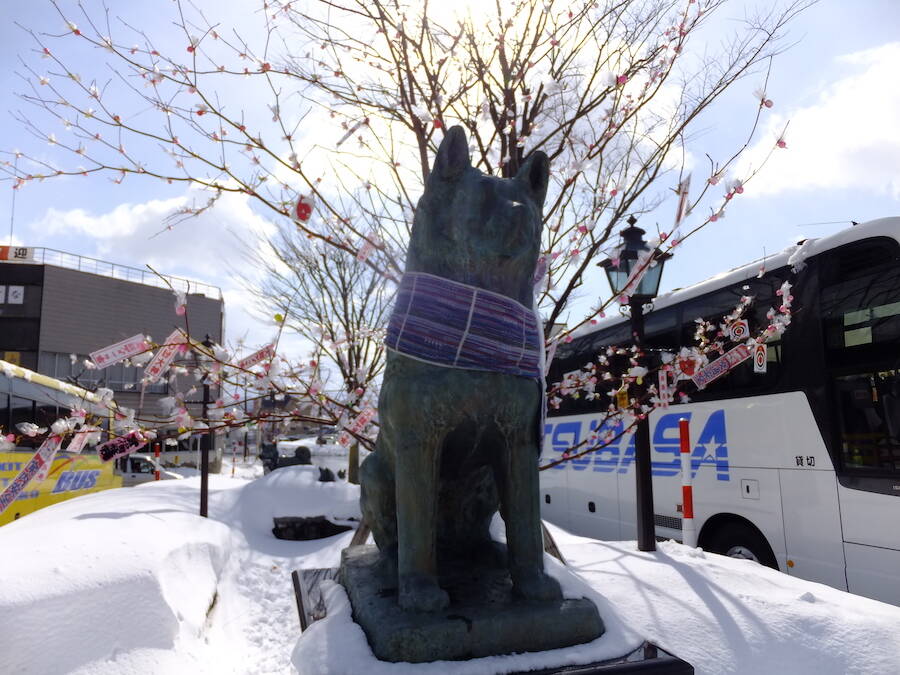 Hachiko Statue Odate