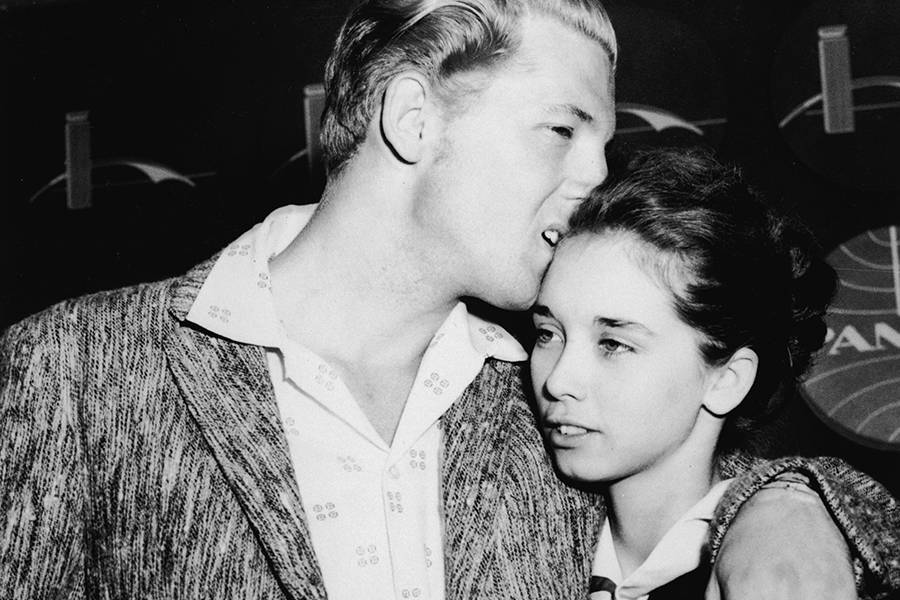 Jerry Lee Lewis und Myra Gale Brown