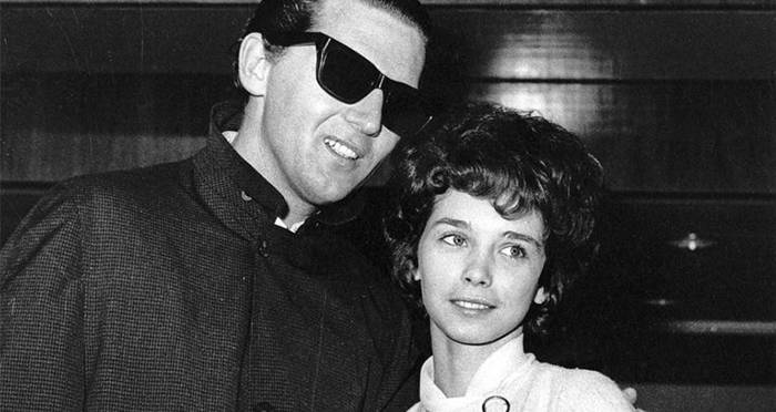 Jerry Lee Lewis con su esposa de 13 años