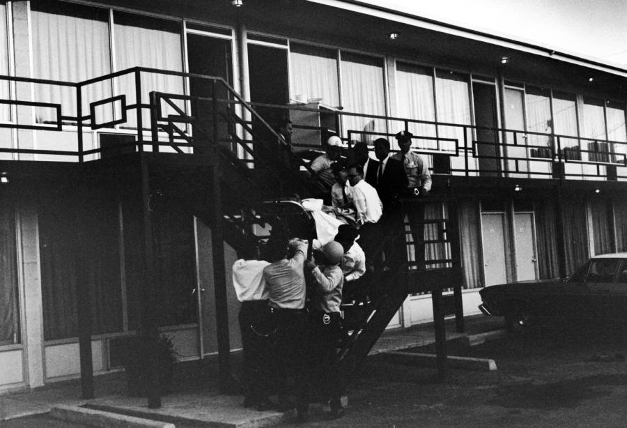 Mlk Body Being Carried