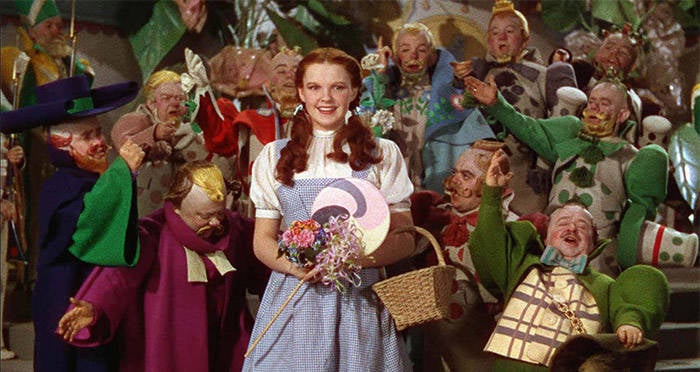 wizard of oz hanging