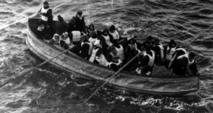 Titanic Survivors Lifeboat