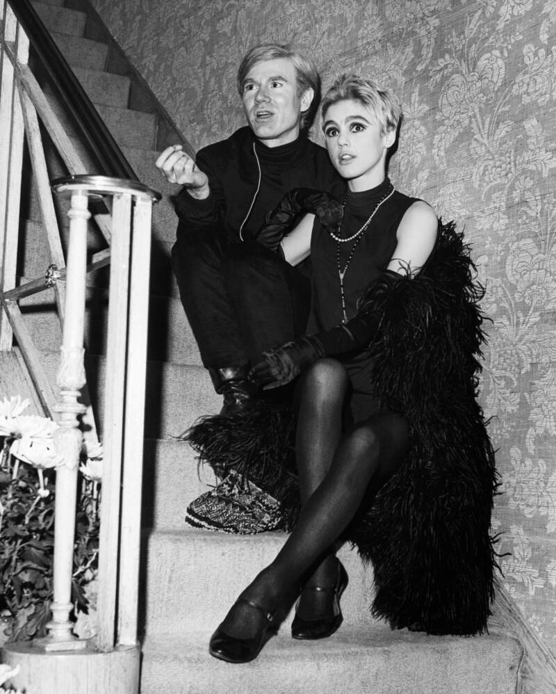 Andy Warhol And Edie Sedgwick