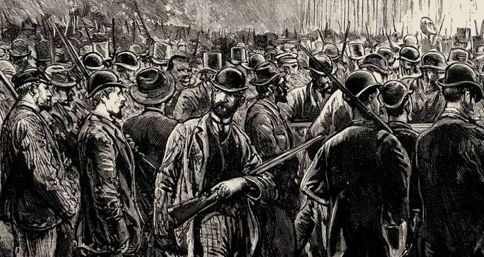 Armed Men At Lynching