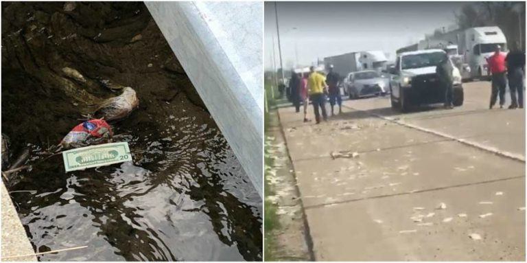 Truck Spills Cash All Over Indiana Highway, People Do Exactly As Expected