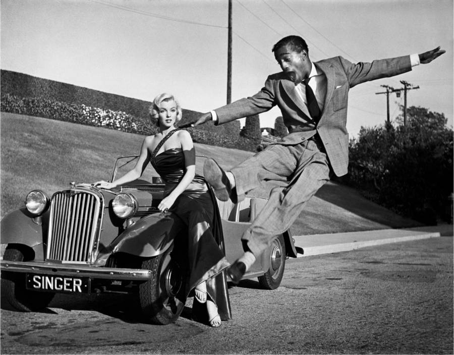 Marilyn Monroe Sammy Davis Jr