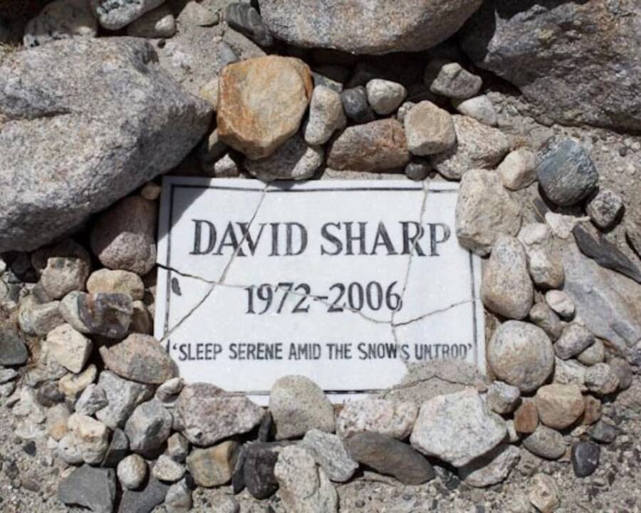 Memorial For David Sharp