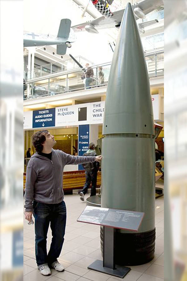 Shell Casing From A Schwerer Gustav Gun