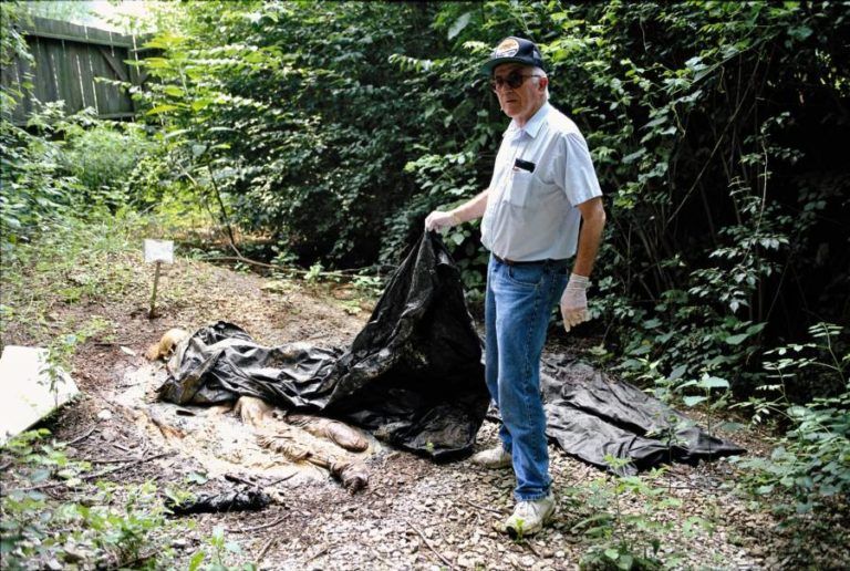 type of body farm research