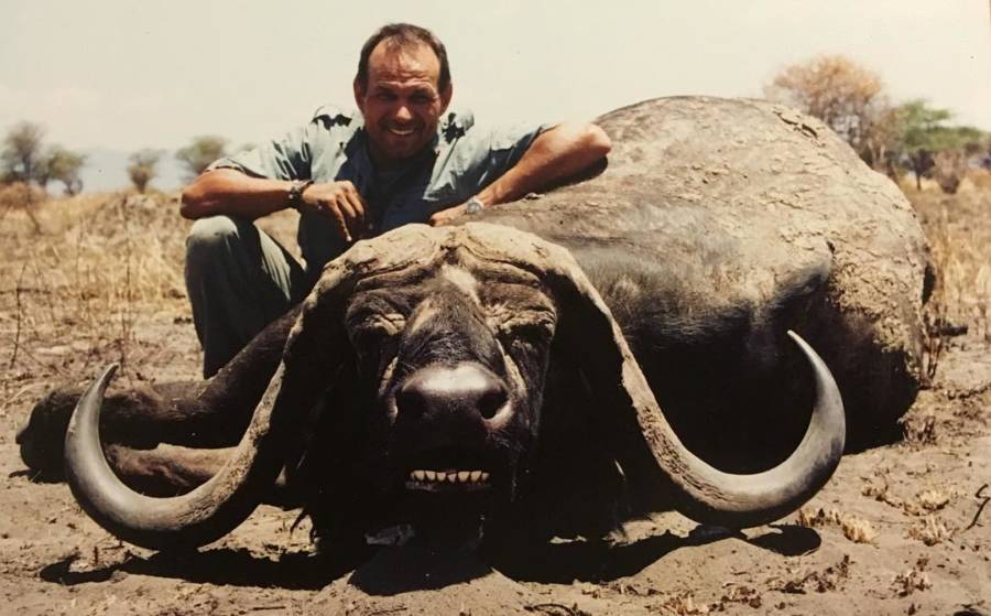 Claude Kleynhans With Buffalo