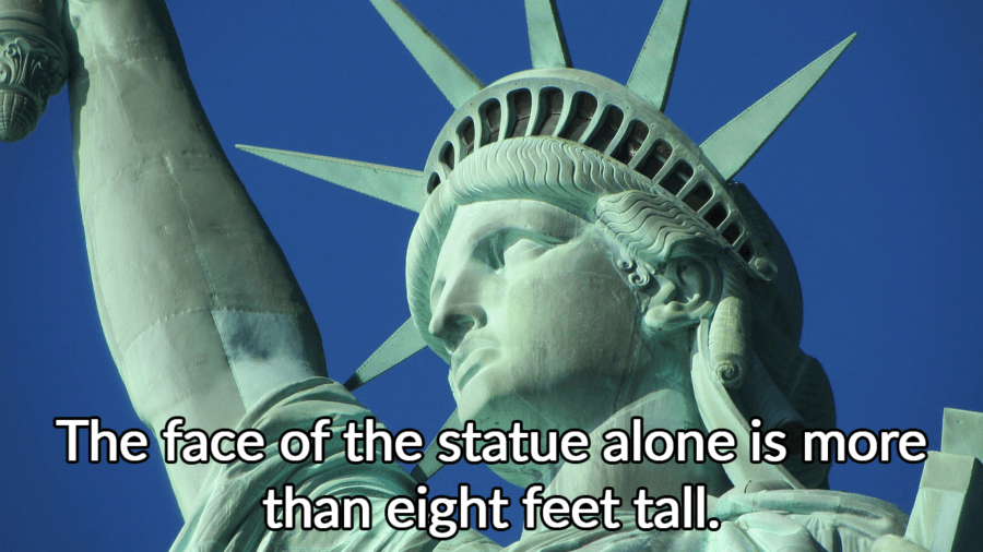 Face Of Statue Of Liberty