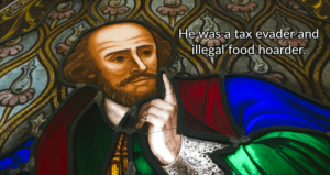 Food Hoarder Shakespeare