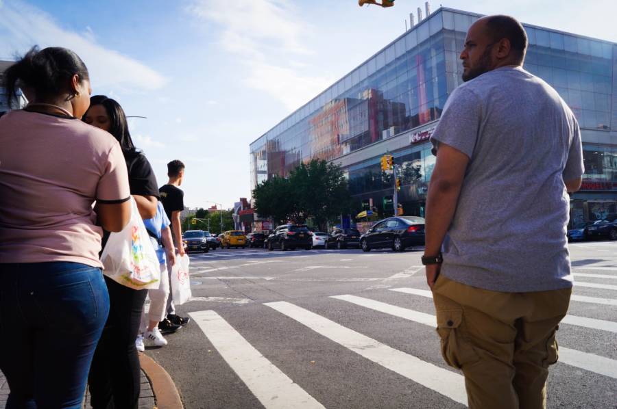 Scene Of Harlem Riot