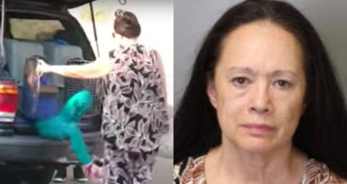 Woman arrested for transporting children in pet kennels 