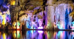 Lights Of Reed Flute Cave